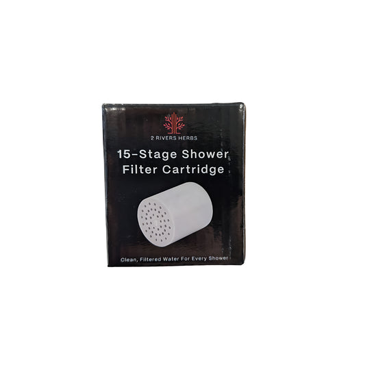 2 Rivers 15 Stage Shower Filter Replacement Cartridge