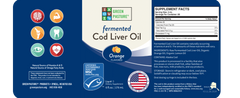 Green Pasture Fermented Cod Liver Oil - Liquid