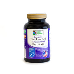 Green Pasture Butter Oil and Fermented Cod Liver Oil Blend - Capsules