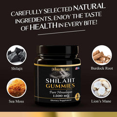 Panstellar Essentials Pure Himalayan Shilajit Gummies - 1500mg