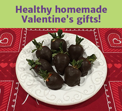 Healthy, Organic Chocolate Covered Strawberries - YUM!