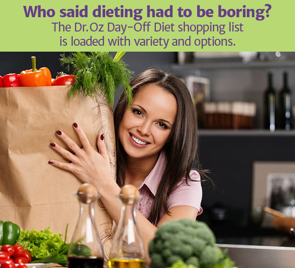 Day-Off Diet Shopping List