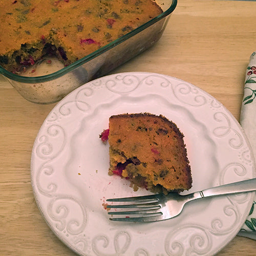 Paleo Cranberry Orange Bread