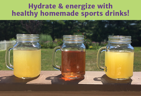 Make Your Own Homemade Electrolyte Sports Drinks with these 3 Healthy Recipes