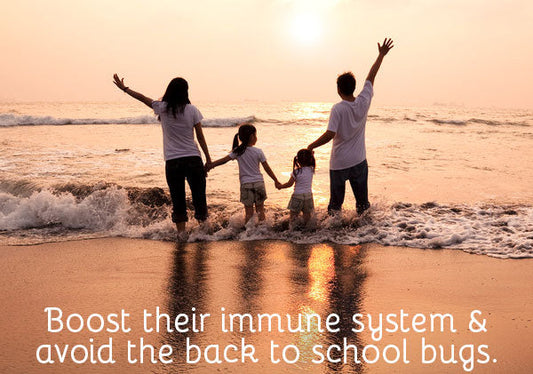 Boost their immune system and avoid the back to school bugs.