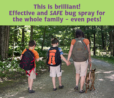 What's in Your Bug Spray? Effective Natural Bug Repellent for Kids, Adults, and Pets