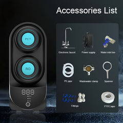 2 Rivers Reverse Osmosis Water Filtration System (1,000 GPD)