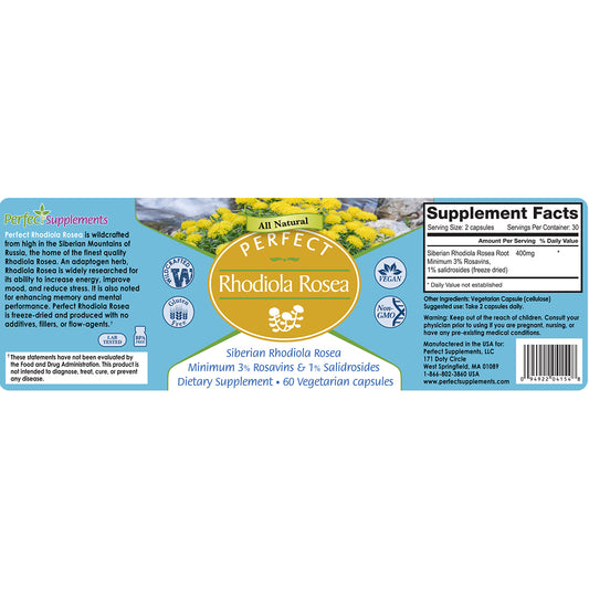 Perfect Rhodiola Rosea