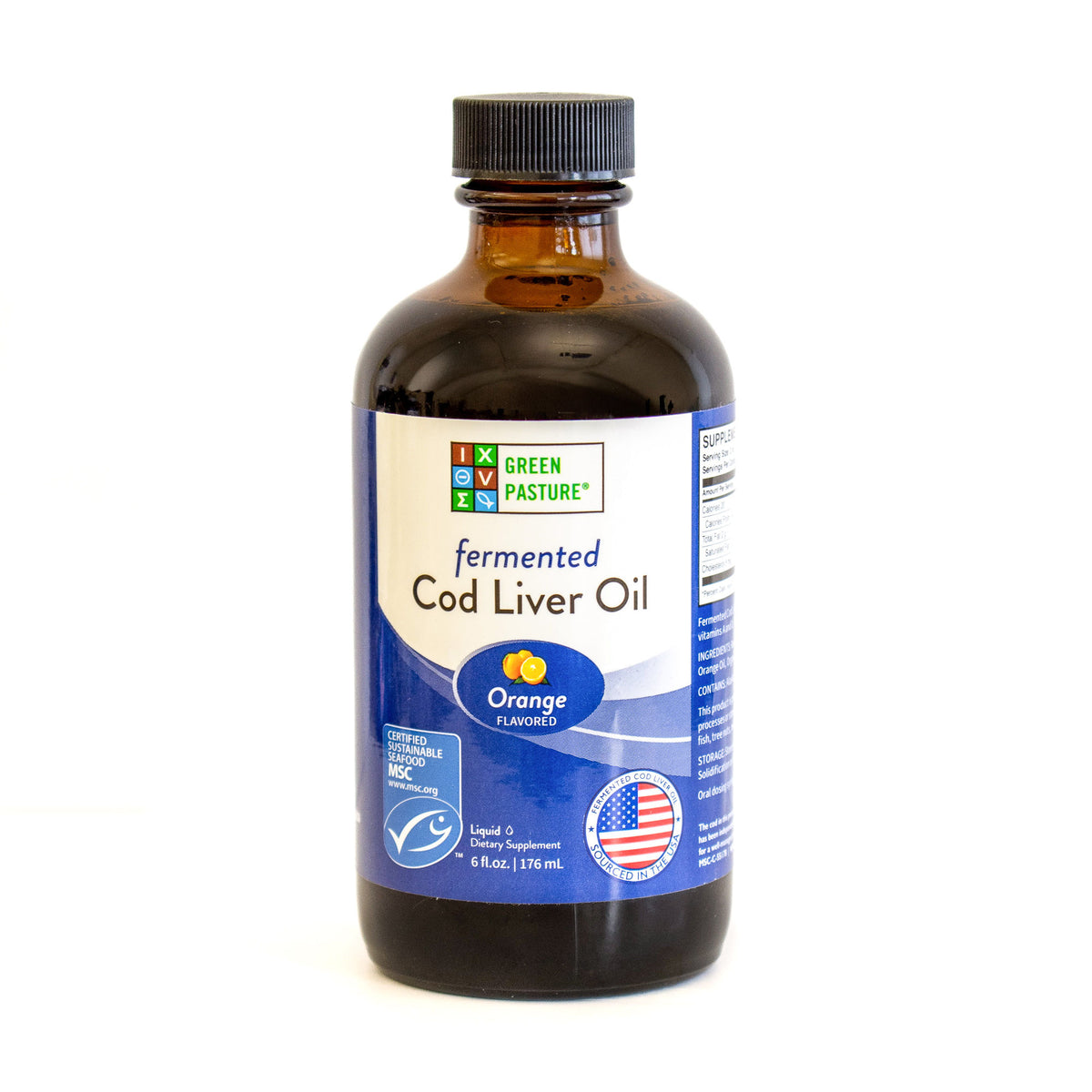 Green Pasture Fermented Cod Liver Oil - Liquid
