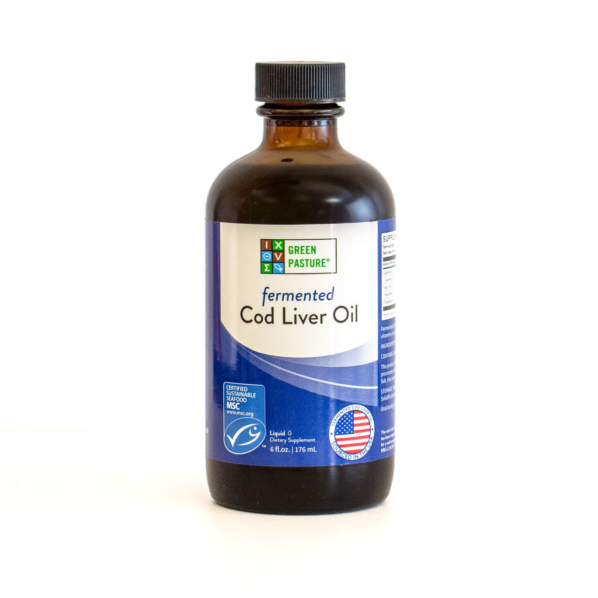 Green Pasture Fermented Cod Liver Oil - Liquid