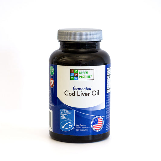 Green Pasture Fermented Cod Liver Oil - Capsules