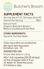 HerbEra Butcher's Broom Tincture