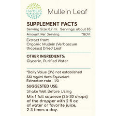 HerbEra Mullein Leaf Tincture