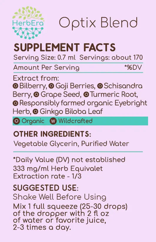 HerbEra Optix Blend Tincture